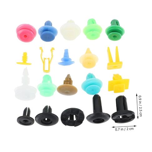 500 قطعة مجموعة تثبيت مقاومة للحرارة العالية مقاطع بلاستيكية للسيارة توريد إصلاح السيارات برشام مقاطع السيارة in Kuwait