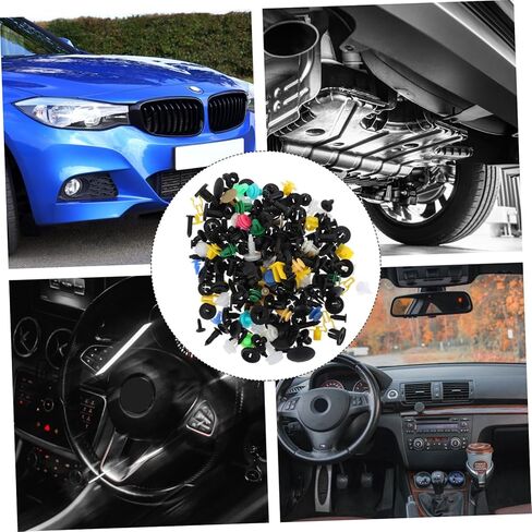 500 قطعة مجموعة تثبيت مقاومة للحرارة العالية مقاطع بلاستيكية للسيارة توريد إصلاح السيارات برشام مقاطع السيارة in Kuwait