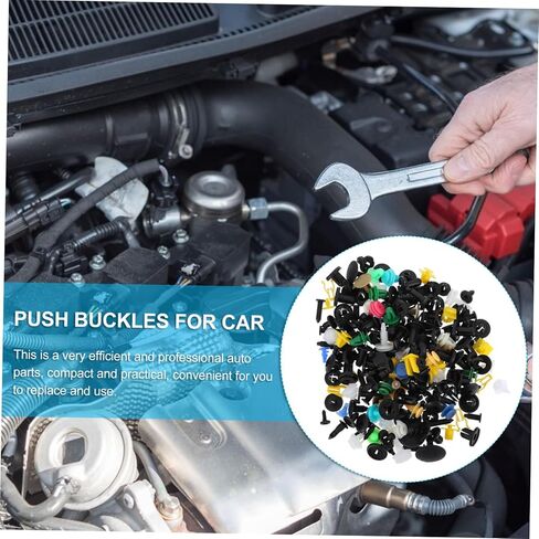 500 قطعة مجموعة تثبيت مقاومة للحرارة العالية مقاطع بلاستيكية للسيارة توريد إصلاح السيارات برشام مقاطع السيارة in Kuwait