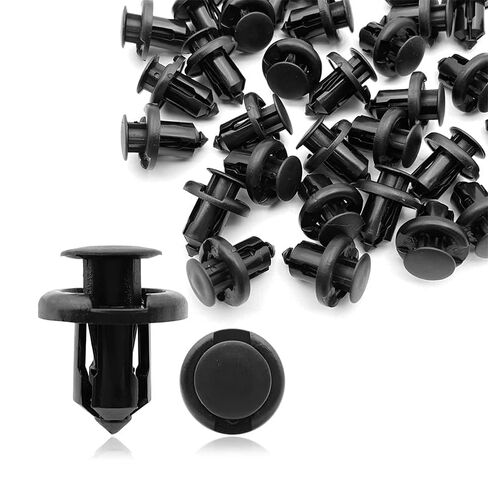 200pcs/pack Retaining Clip Plastic Fastener Kit, Common Sizes for Automotive Thumbtack Rivets, Universal Plastic Panel Fender Clips, Various Car Body Plastic Clips 18x20x10mm in Saudi Arabia