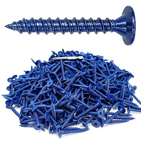 مثبتات Hi-Lo مقاس 1-5/8 بوصة من VCTGAM® للأزرار الخشبية (550 حزمة) متوافقة مع تركيب لوحة GO، ومسامير اللوحة الخلفية المطلية بالسيراميك للبلاط ولوحة الأسمنت وإعادة تشكيل الدش - انخفاض الانقسام in Kuwait