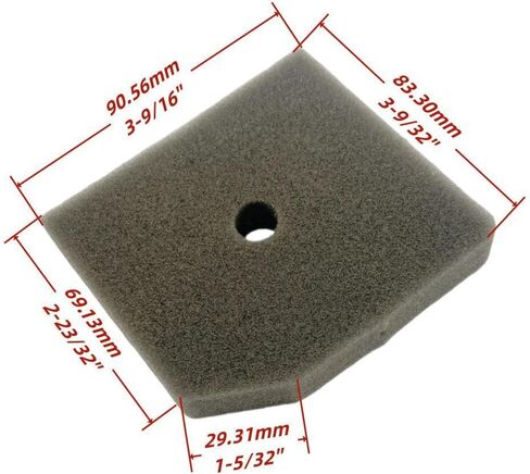 Air Filter Cleaner Replacement for Westinghouse iGen2200 / iGen2200c / iGen2500 / iGen2500c / iGen2800 / iGen2800c, WH2200iXLT, WH2400i for Roybi RYi2322 RYi2300BTA RIG2000PCB Inverter Generator in Saudi Arabia