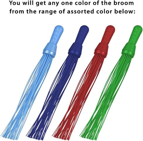 Gala Plastic Medium Floor Broom (Assorted Colors) in Saudi Arabia