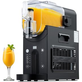 Slushie Machine Professional Slushy Maker,64 oz Frozen Drink Maker with 5 Pre-Set Programs for Milkshake,Frappe,Margarita,Cold Drink,No Ice Needed in Kuwait