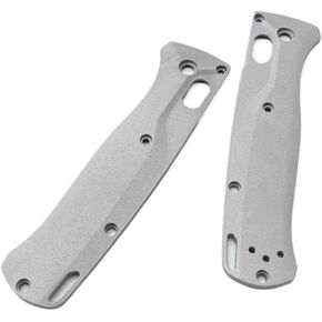 1 Pair Aluminum Alloy Scales Handle Patch Replacement in Sandblasting is Suitable for Bugout 535 in Kuwait