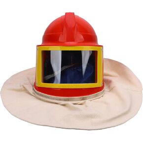 خوذة جاروسا، مادة أكريلونتريل بوتادين ستايرين مع عدسة مزدوجة الطبقة ومصدر للهواء، واقي غطاء من القماش لبناء طلاء الرش الرملي in Kuwait