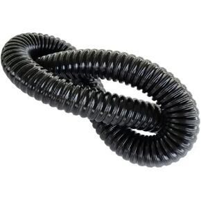 خرطوم سلك فولاذي مقاوم للحرارة العالية من البولي يوريثان الأسود، تهوية دخان عادم (سمك 2.0 مم، 1M_ID230MM) in Kuwait