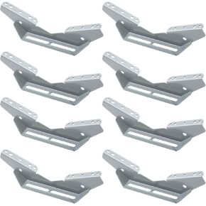 Colinktool Boat Trailer bunk Brackets,Heavy-Duty Steel Pontoon Trailer V Wing Brackets Fits for Various Board Widths-8Pack in Kuwait