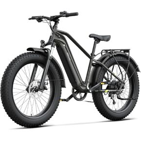 دراجة كهربائية SISIGAD للبالغين، محرك 1500 واط (الذروة)، يمكن أن تصل السرعة إلى 28 ميلاً في الساعة، بطارية 48 فولت، أقصى سرعة للسفر 60 ميلًا، دراجة جبلية كهربائية، مجهزة بإطار سميك 26 * 4.0 بوصة، دراجة كهربائية 7 سرعات in Kuwait