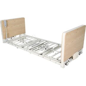Full Electric Floor Level Low Bed 3.9" – 22" Hospital Bed Set with Foam Mattress in Saudi Arabia