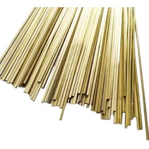 Length 0.5M Durable Brass Square Bar Stick Thin Rod Solid Bar1/1.5/2/2.5/3/4/4.5/5/6/7/8/9/9.5/10/11/12/13/14/15mm Metal DIY(14x14x500mm 1Pcs) in Kuwait