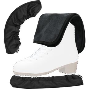 1 Pair Ice Skate Blade Covers with Wipe Towel, Ice Skating Guards Hockey Stick Blade Protector with Cut-Resistance Bottom, Skate Blade Covers for Figure Skates, Ice Skates, Hockey Skates in Kuwait