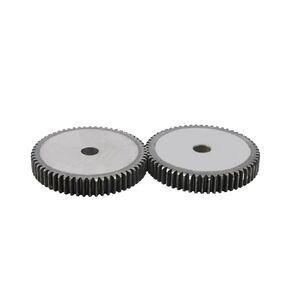 ترس ترس محرك فولاذي شديد التحمل 1.5 متر 48-51 أسنان 12/14 مم فتحة عملية ترس مسطح منخفض الكربون من الفولاذ (49 أسنان تتحمل 14 مم) in Kuwait