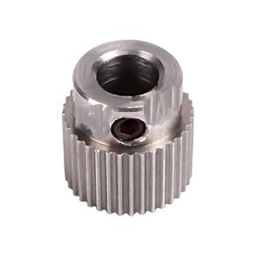 ترس محرك فولاذي شديد التحمل 8 تروس 26 36 سنًا من الفولاذ المقاوم للصدأ 5 مم بكرة محرك متدرج لأجزاء الطابعات ثلاثية الأبعاد (10 قطع 36 أسنان) in Kuwait
