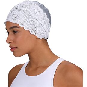 Women Waterproof Swim Cap PU Swimming Hat Comfortable Bathing Cap Elastic Shower Hat for Long Short Hair in Kuwait