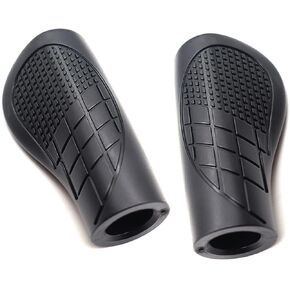 مقابض مقود الدراجة المريحة، الطول 80 مم/3.15 بوصة، لسيارات BMX والجبال وMTB ودراجة الشاطئ والسكوتر والدراجة القابلة للطي ناعمة ومريحة غير قابلة للانزلاقUS346 in Kuwait