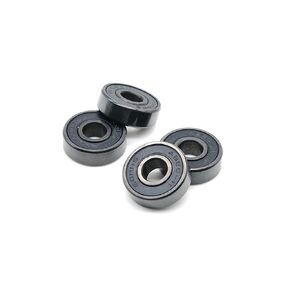8 قطعة/الوحدة ABEC-9 608 2RS مضمنة الأسطوانة تزلج عجلة تحمل الأسود مختومة 8x22x7 مللي متر رمح تحمل عجلة التزلج مصغرة أداة in Kuwait