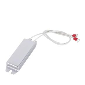 1PCS RXPC RXG28 Aluminum Shell Resistor 80W 100W 120W 150W 220W servo Drive Brake(100W 130x42x21MM,10 Ohm) in Kuwait