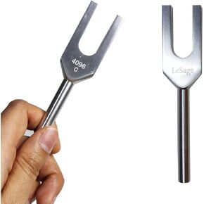 LeSage 4096hz Tuning Fork with Hammer for Healing, Medical-Grade Tuning Fork with Hammer Weight and Durability in Kuwait