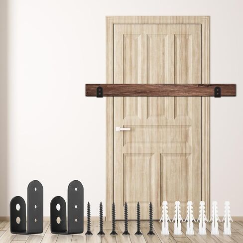 2x4 Door Barricade Brackets, 2 Pcs Door Security Barricade Brackets, Heavy Duty Doors Security Bracket for 2 x 4 Lumber, Open Bar Security Holder U Bracket (3.94x1.89x1.57, Round Edge) in Kuwait