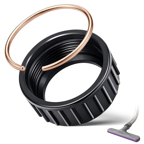 صامولة بديلة لعصي الألومنيوم مع حلقة قفل معدنية، متوافقة مع موديلات عصا الألومنيوم Proteam 100099 و100100، مرفق عصا مكنسة كهربائية تجارية مقاس 1.5 بوصة للتوصيل in Kuwait