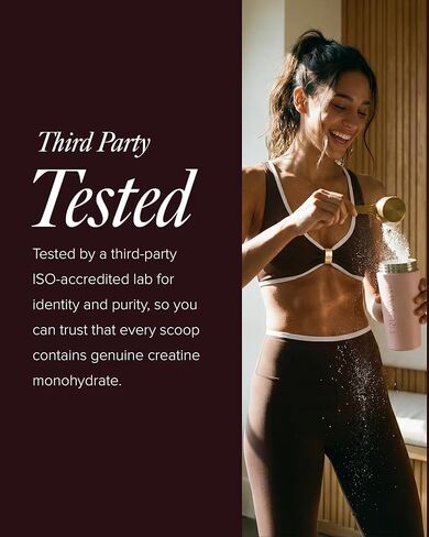 مسحوق تروفاني كرياتين مونوهيدرات | 5 جم من الكرياتين النقي لكل حصة | تم اختباره بواسطة طرف ثالث | 90 حصة | يدعم القوة والطاقة الخلوية | لا الحشو | النساء والرجال in Kuwait