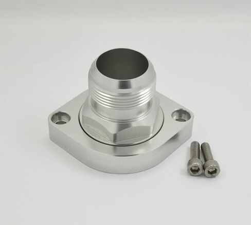 Billet Swivel Thermostat Housings Water NecK 20AN LS Engine Black in Saudi Arabia