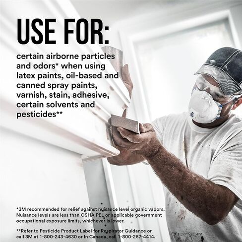 3M P95 Particulate Respirator 8577, 2 Pack, Carbon Layer For Odor Reduction, Features COOL FLOW Exhalation Valve, NIOSH-APPROVED, Advanced Filter Media For Easy Breathing, Comfortable (8577C2-DC-PS) in Saudi Arabia