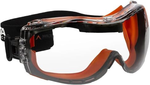 نظارات أمان مالطا دايناميكس APEX - نظارات أمان مقاومة للضباب ANSI Z87 للبناء، نظارات واقية مضادة للخدش in Kuwait