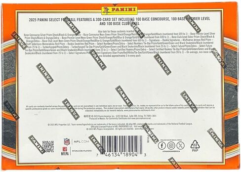 2025 Panini Select Football Hobby Mega Box in Saudi Arabia