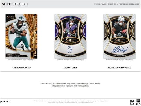 2025 Panini Select Football Hobby Mega Box in Saudi Arabia