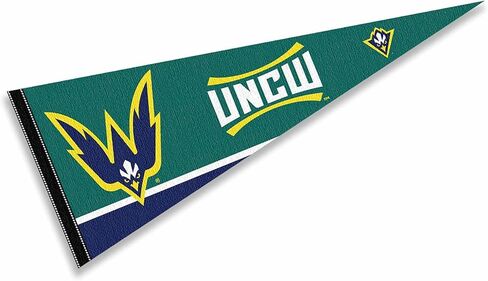 شركة College Flags & Banners Co. North Carolina Wilmington Seahawks شعار Wordmark علم راية in Kuwait