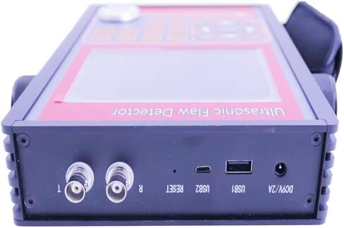 Ultrasonic Weld Inspector Digital Ultrasonic Flaw Detector with 1000-20000m/s Material Velocity 0-15000mm Range Used for Construction Steel Weld Testing Shipbuilding Component NDT Inspection in Saudi Arabia