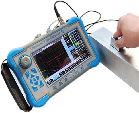 جهاز اختبار NDT المحمول بالموجات فوق الصوتية كاشف الخلل بالموجات فوق الصوتية مع 0 ~ 15000 مم 100 ~ 20000 متر / ثانية مسح سرعة المواد B لاختبار اللحامات في خطوط أنابيب البناء في المكونات البتروكيماوية والمعادن in Saudi Arabia