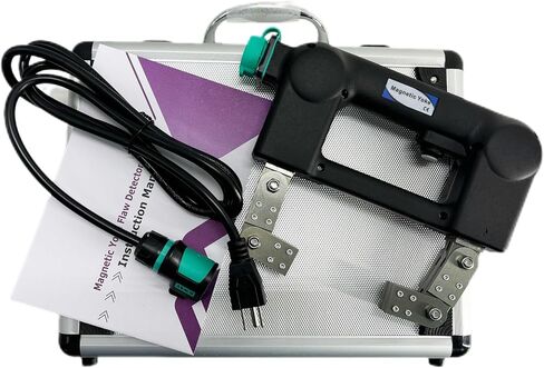 Magnetic Particle Testing Equipment Purple Light Magnetic Particle Flaw Tester with Magnetic Pole Pitch 0-230mm Duty Cycle 50% Working Current AC 2.2A Magnetization Suspension Contrast Aid in Saudi Arabia