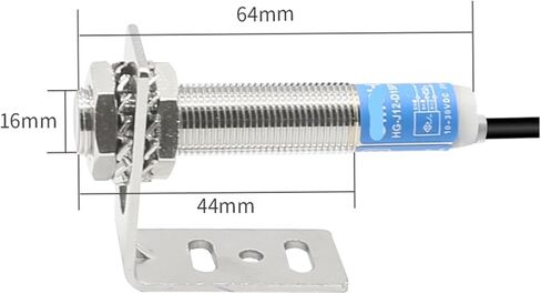 HG-J12-D15 التبديل الكهروضوئي مستشعر الليزر البصري M12 انعكاس منتشر 15 سنتيمتر نطاق الكشف قابل للتعديل 20-150 مللي متر PNP NPN 3 خطوط in Kuwait