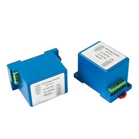1pc AC Voltage Sensor Transmitter 0-100V 0-220V 0-380V 3 Phase 4-20mA 0-10V 0-5V RS485 3P3W 3P4W Voltage Transducer Transmitter(Input AC 0-500V,4-20mA Output) in Saudi Arabia