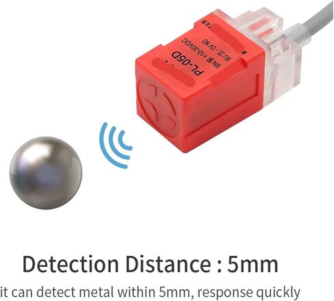 طابعة ثلاثية الأبعاد لتقوم بها بنفسك PL-05/08 سلسلة مربع التعريفي مستشعر القرب التبديل كاشف مستوى السرير التحقيق NPN NC تيار مستمر 10-30 فولت in Kuwait