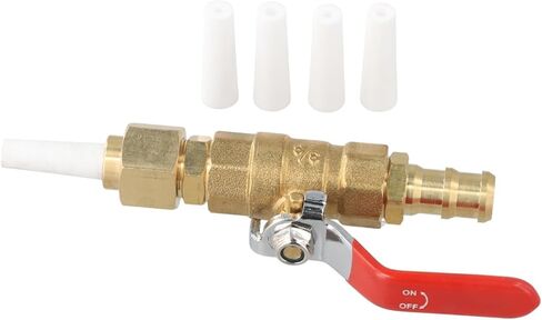 مجموعة أدوات السفع الرملي من نوع الصمام مع صمام كروي نحاسي وموصل تتضمن 4 فوهات من سيراميك الألومينا لمعالجة إزالة الصدأ الصناعي in Kuwait