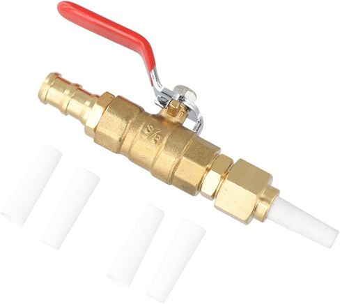 مجموعة أدوات السفع الرملي من نوع الصمام مع صمام كروي نحاسي وموصل تتضمن 4 فوهات من سيراميك الألومينا لمعالجة إزالة الصدأ الصناعي in Kuwait