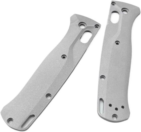 1 Pair Aluminum Alloy Scales Handle Patch Replacement in Sandblasting is Suitable for Bugout 535 in Kuwait