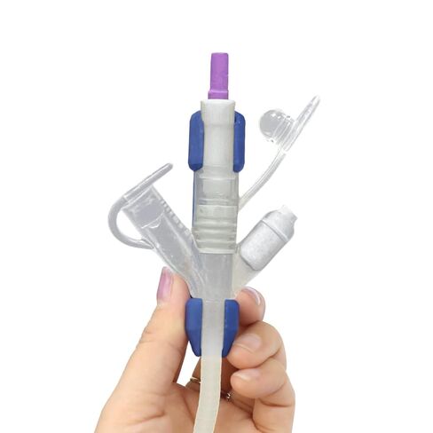 2 Pack Feeding Tube Retainer for for G Tube Connection Feeding Tube Port Cover Feeding Tube Connector Cover in Saudi Arabia
