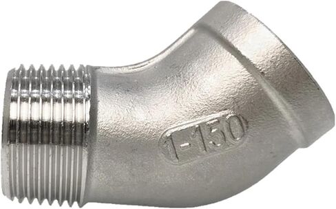 1/8-2 BSP أنثى إلى ذكر 45 درجة الكوع موصل مقرنة وصلة أنابيب (3/8 بوصة) in Kuwait