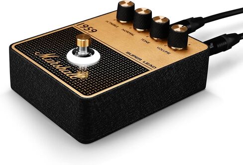Marshall 1959 Overdrive/Distortion Pedal - Black and Gold in Saudi Arabia