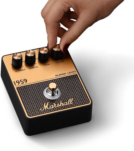 Marshall 1959 Overdrive/Distortion Pedal - Black and Gold in Saudi Arabia