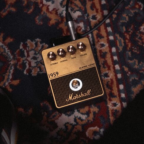 Marshall 1959 Overdrive/Distortion Pedal - Black and Gold in Saudi Arabia