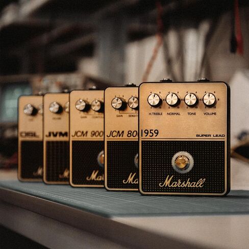 Marshall 1959 Overdrive/Distortion Pedal - Black and Gold in Saudi Arabia