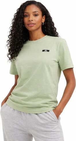 adidas Women's Label Short Sleeve T-Shirt in Saudi Arabia