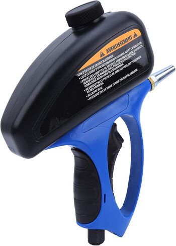 Portable Sand 90PSI, Pneumatic Nozzle Sandblasting with Non Slip Handle, Quick Plug Connector & Wide Appplications, Manual ABS for Metal, Glass, Wood in Kuwait