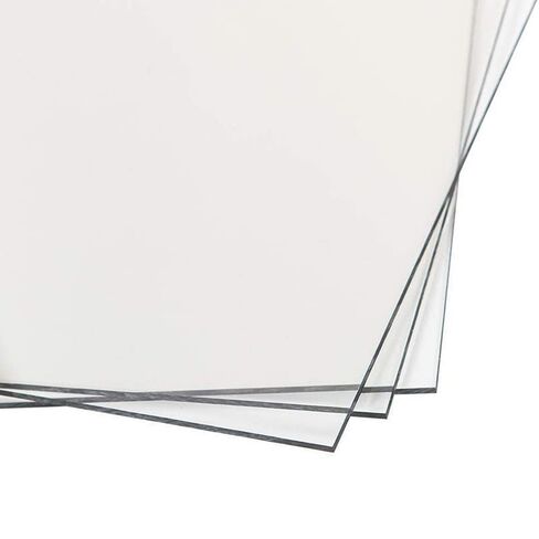 KASTLITE Clear Acrylic Sheet | 1/8" Thickness | 0.125" Thick Cut to Size Plexiglass | Nominal 12" x 36" /1' x 3' | for Arts & Crafts, Sign Boards, Models, DIY Projects & More | 1 Sheet in Kuwait
